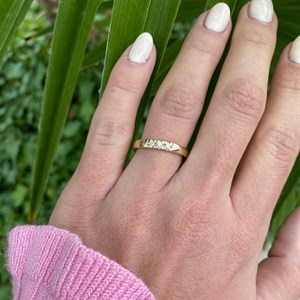 Alliancering fra Nuran i 8 eller 14 kt guld